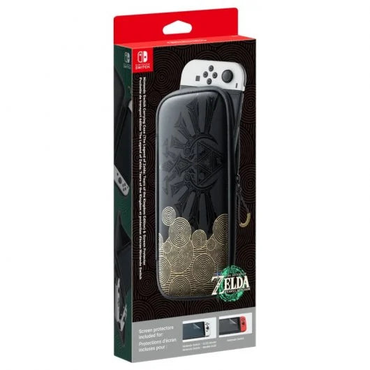 Bolsa + Protector de Ecrã Nintendo Switch Edição Limitada The Legend of Zelda: Tears of the Kingdom