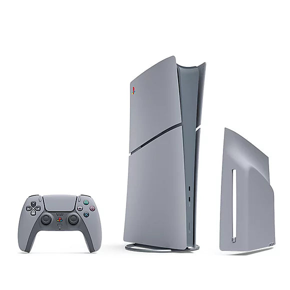 Console PlayStation 5  Modèle Slim  1TB SSD - Version Numérique 30 Ans Fil Dualsense Couleur Grise