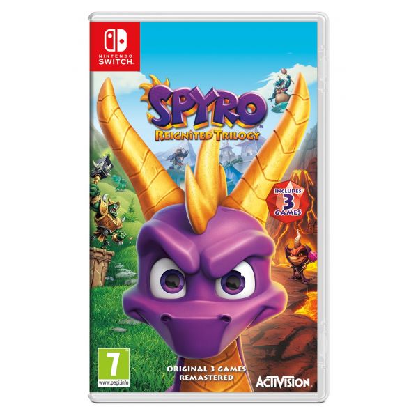 Jogo Spyro Reignited Trilogy Nintendo Switch
