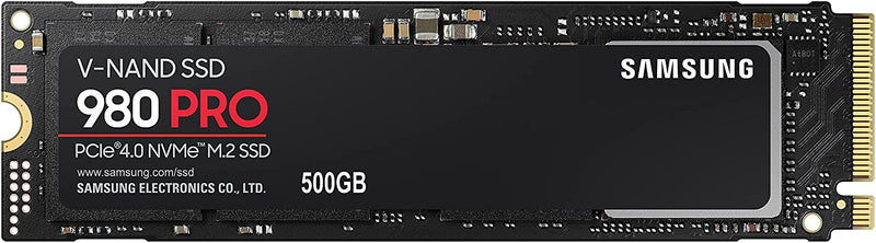 SSD Samsung 980 PRO 500GB M.2 2280 MLC V-NAND NVMe PCIe 4.0 (6900Mb/s) PS5 Compatível