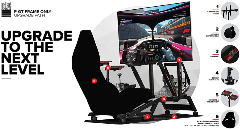 Cockpit Next Level Racing F-GT Frame Only Simulator