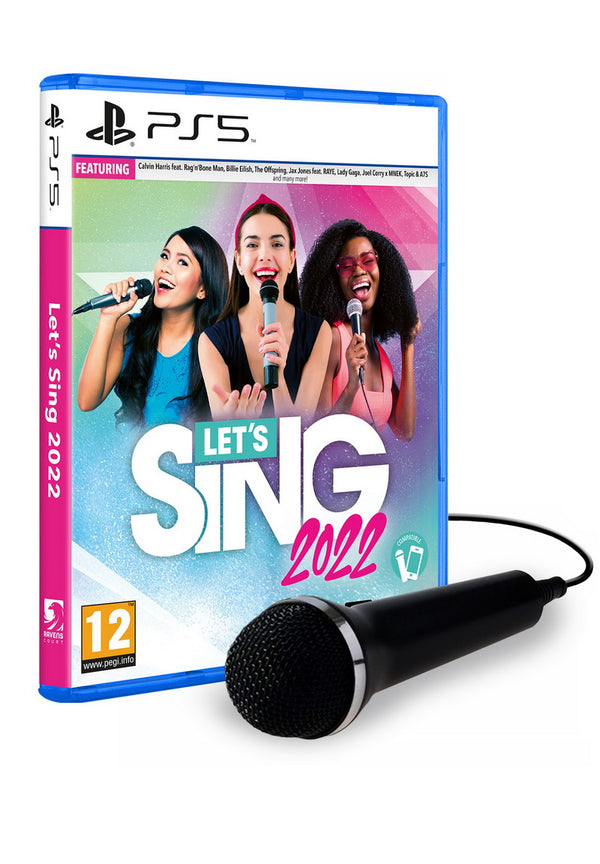 Jogo Let's Sing 2022 + 1 Micro PS5