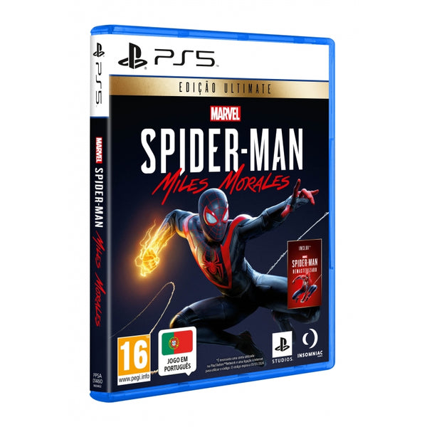 Jogo Spider Man Miles Morales Ultimate Edition PS5
