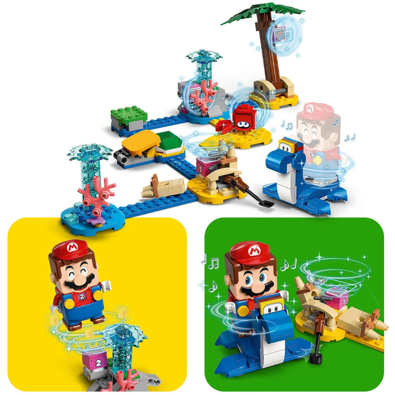LEGO Super Mario: Set de Expansão: Praia da Dorrie (229 Peças) | Item 71398