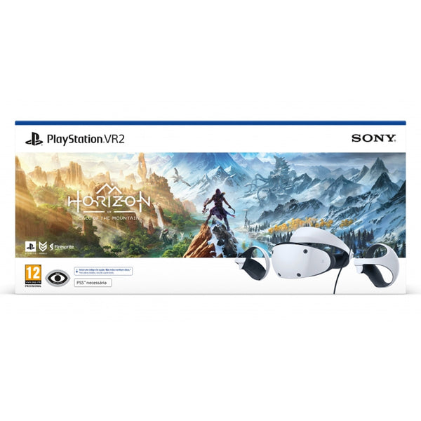 Óculos Sony Playstation VR2 + Horizon Call of The Mountain (Voucher)