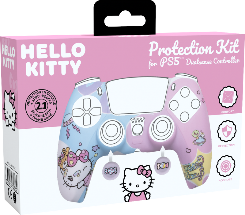 Kit de Proteção DualSense Hello Kitty PS5