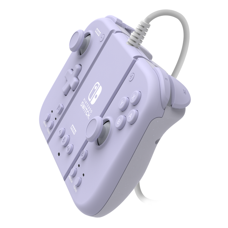 Set controller compatto Hori Split Pad Lavanda Nintendo Switch