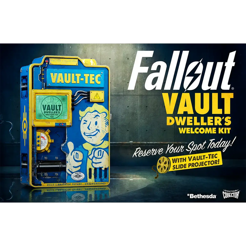 Kit di benvenuto dell'abitante del Vault di Fallout, edizione limitata