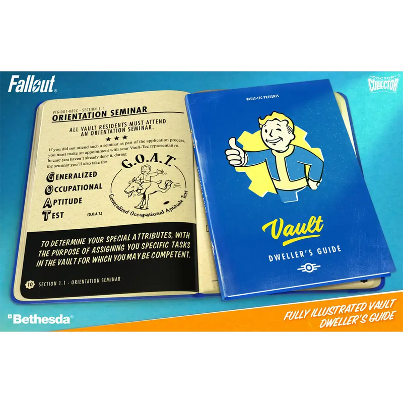 Kit de bienvenue de Fallout Vault Dweller, édition limitée