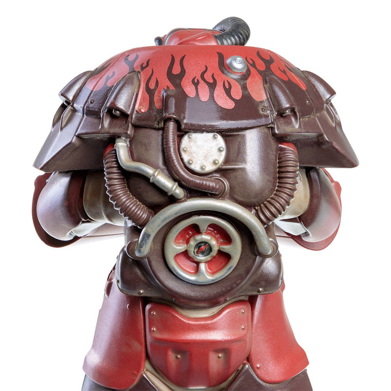 Statua di armatura atomica di Fallout Hot Rod Flames 20 cm