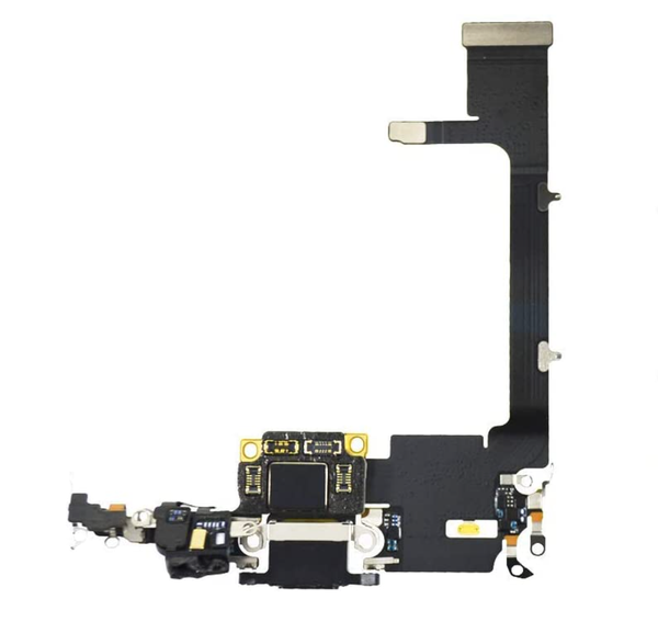 Flex Conector Carga iPhone 11 Pro Negro con PCB