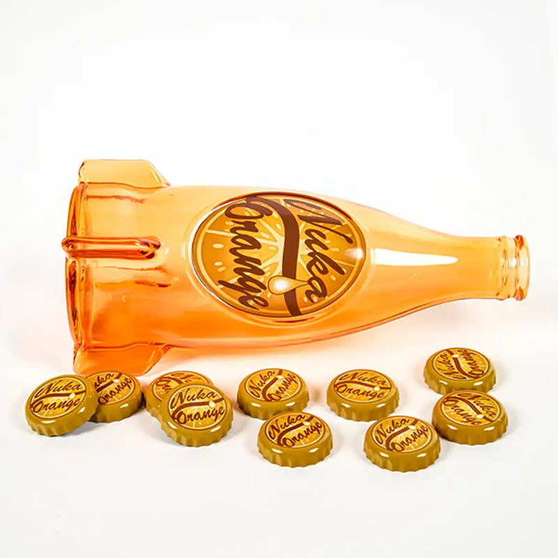 Botella & Tapones Fallout Nuka Cola Naranja