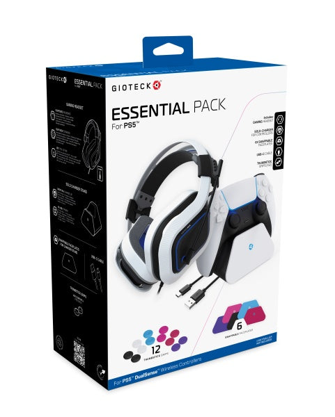 Pack esencial Gioteck Galaxy para PS5