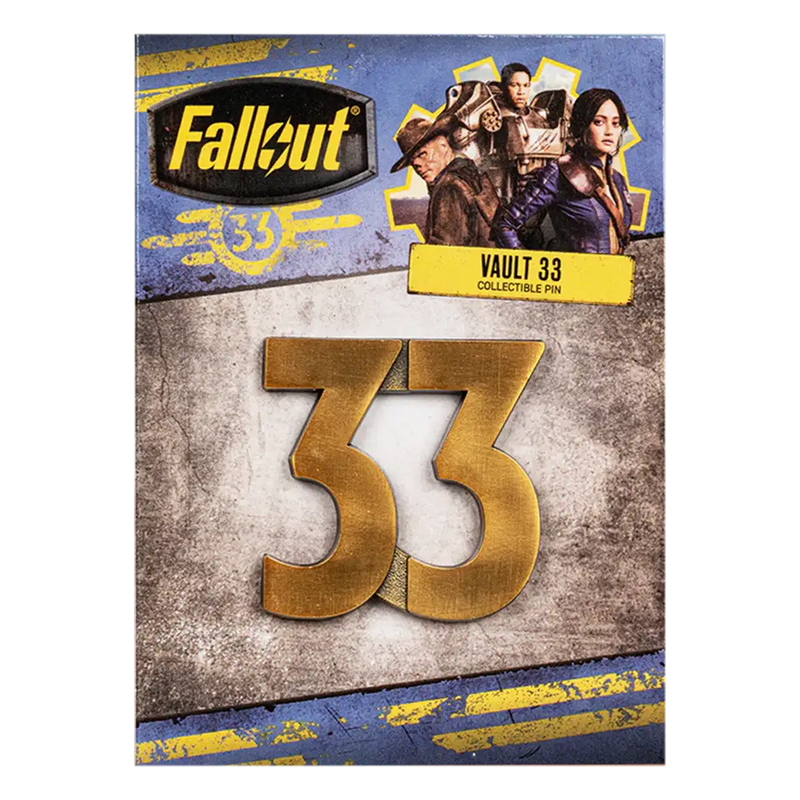 Fallout Vault 33 Anstecknadel