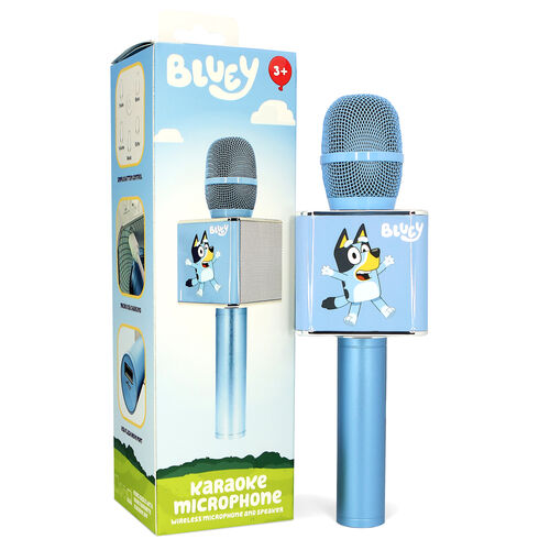 Microfone Karaoke Bluey