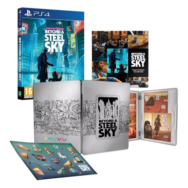 Jeu PS4 Beyond A Steel Sky Steelbook Edition