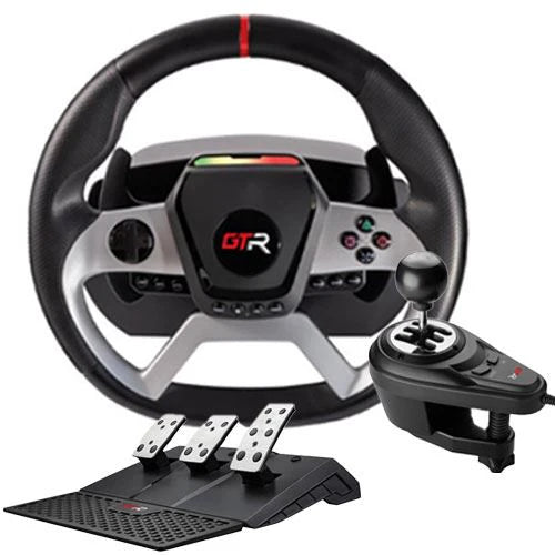 Powerdrive 2 GTR Force Feedback Steering Wheel Kit PS4/PS3/Xbox/Switch