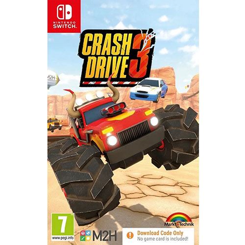 Crash Drive 3 Nintendo Switch Game (Code in Box)