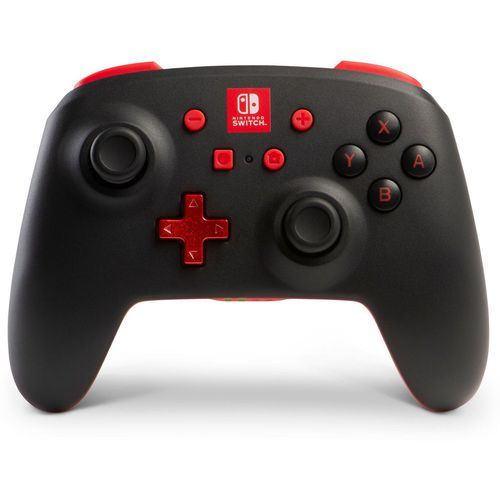 Mando inalámbrico PowerA Nintendo Switch negro y rojo