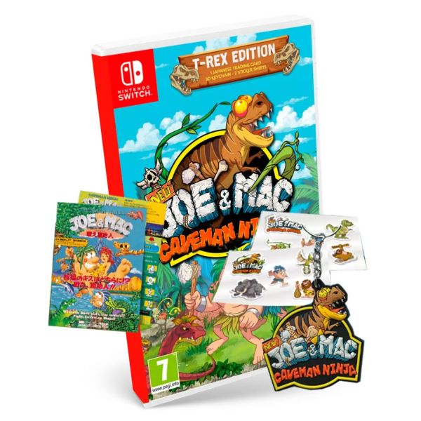 Juego New Joe & Mac - Edición Caveman Ninja T-Rex Nintendo Switch