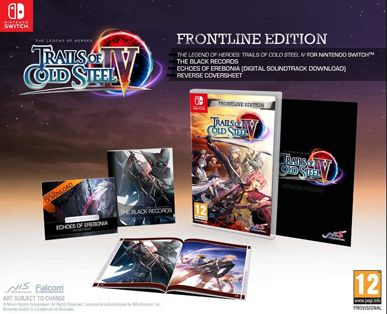 Jogo The Legend of Heroes: Trails of Cold Steel IV Frontline Edition Nintendo Switch