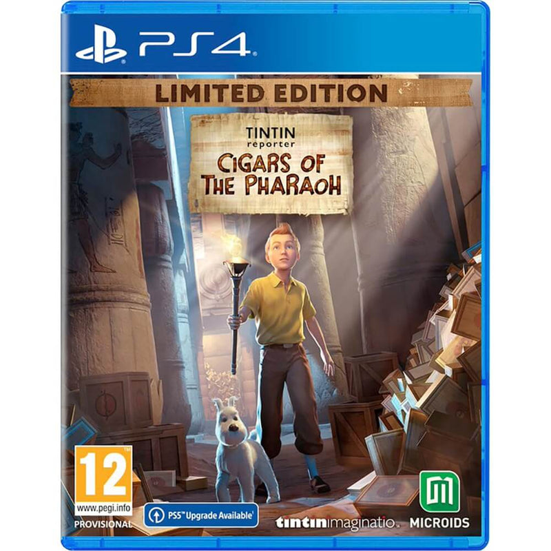 Jogo Tintin Reporter: Cigars Of The Pharaoh Limited Edition PS4