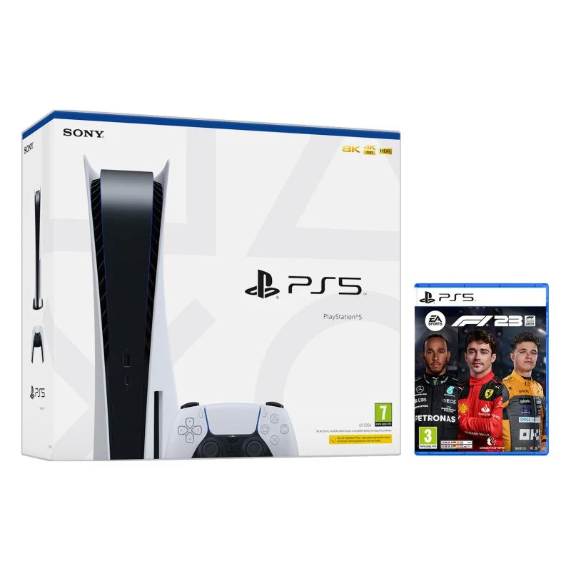 Konsole Sony Playstation 5 Standard + Spiel F1 23 PS5