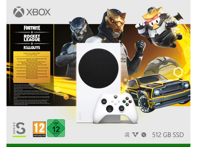 Pack Microsoft Xbox Series S Console 512 Go Gilded Hunter