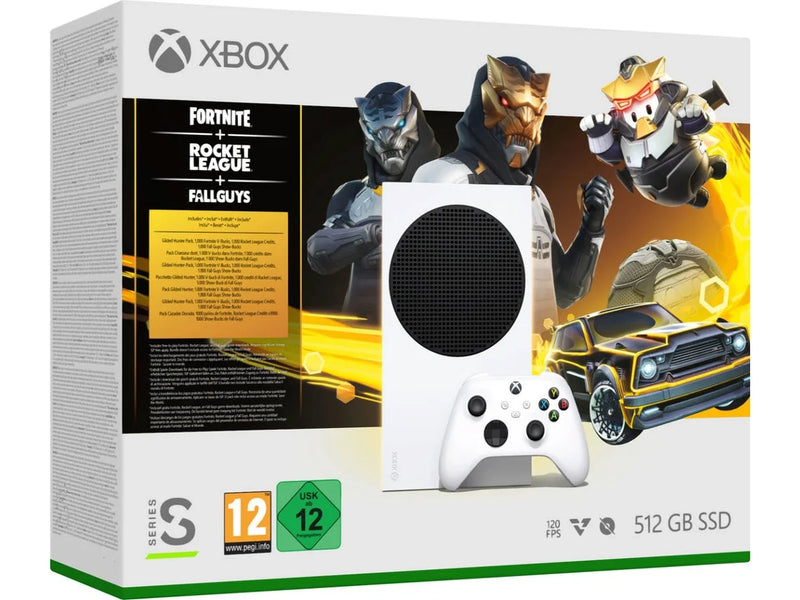 Pack Microsoft Xbox Series S Console 512 Go Gilded Hunter