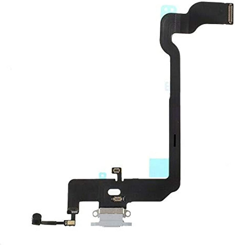 Flex Conector Carga iPhone XS Blanco