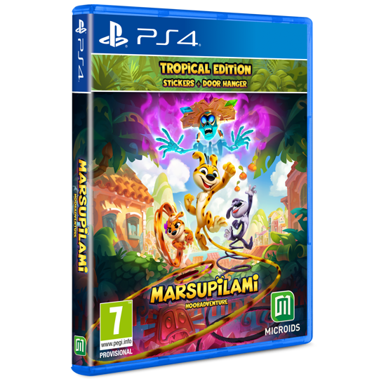 Juego Marsupilami: ¡Hoobadventure! Edición Tropical PS4