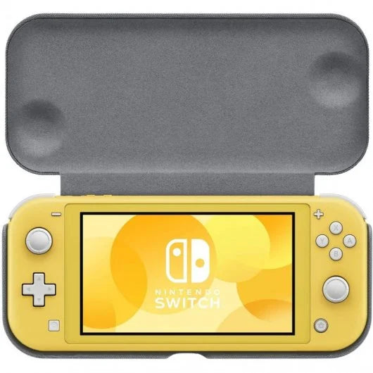 Capa Dobrável com Protetor de Ecrã para Nintendo Lite Cinzento