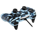 Manette Sans Fil VoltEdge CX40 Bleu Camouflage PS4/PS3/PC