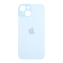 iPhone 15 Plus Blue Glass Back Cover