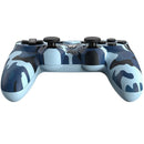 Manette Sans Fil VoltEdge CX40 Bleu Camouflage PS4/PS3/PC