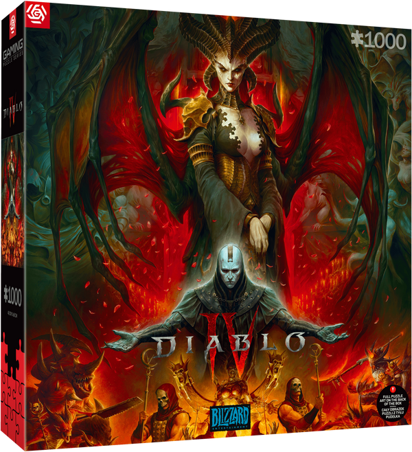 Puzzle Diablo IV Composition Lilith 1000 pièces
