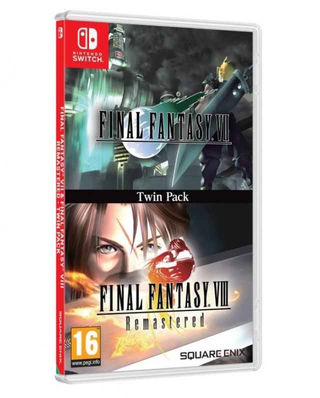 Final Fantasy VII & VIII Remastered Twin Pack Nintendo Switch Game