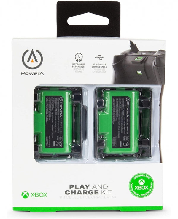 Play & Charge Kit Rafraîchir PowerA Xbox One/Series X