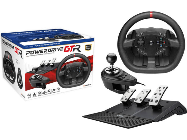 Kit Volante Powerdrive GTR Elite PS4/PS3/Xbox/Switch/PC