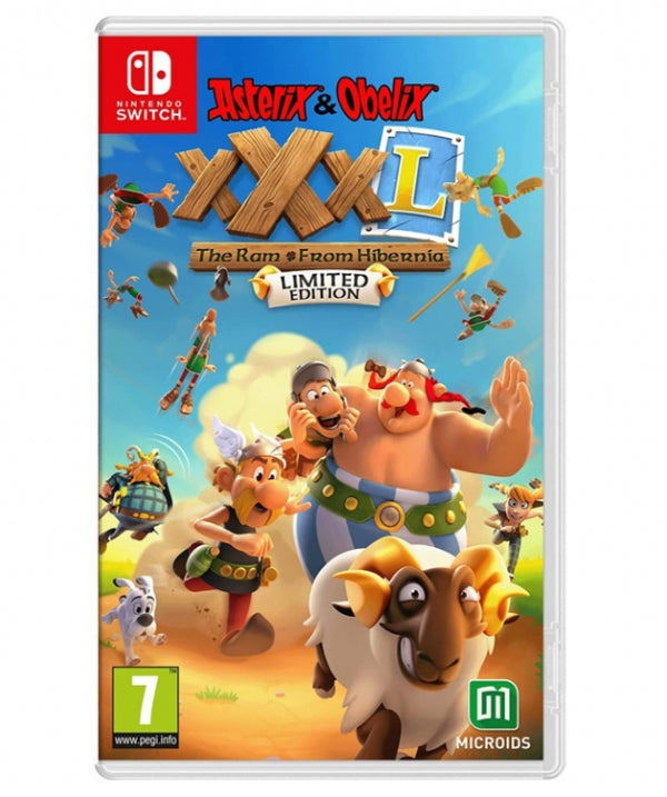 Jeu Astérix &amp; Obélix XXXL : Le Bélier d'Hibernia Edition Limitée Nintendo Switch