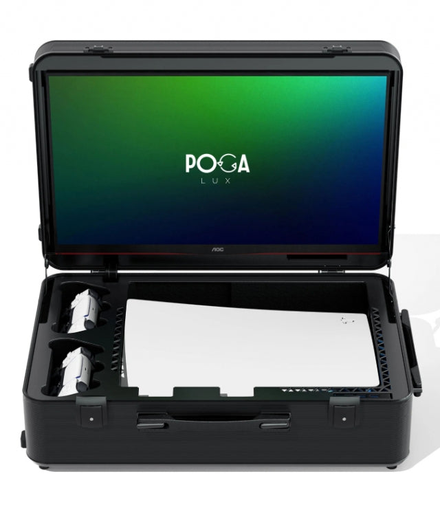 POGA Lux Étui de jeu portable Noir PS5