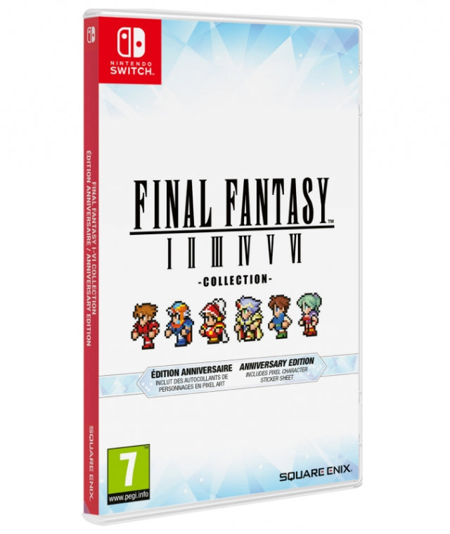 Colección Final Fantasy I-VI Pixel Remaster - Edición Aniversario Nintendo Switch