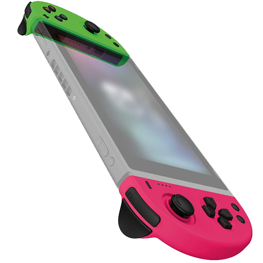 Comando Gioteck Joy-Con JC-20 Rosa/Verde Nintendo Switch