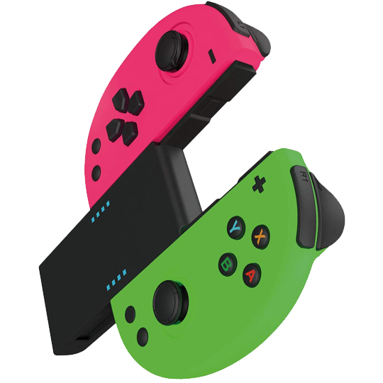 Gioteck Joy-Con JC-20 Manette Nintendo Switch Rose/Vert