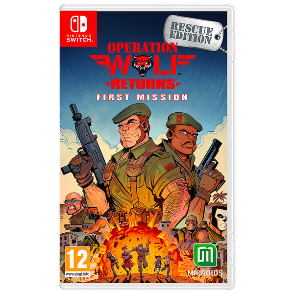 Jogo Operation Wolf Returns: First Mission Nintendo Switch
