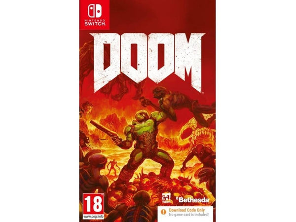 Jogo Doom Nintendo Switch (Code in Box)