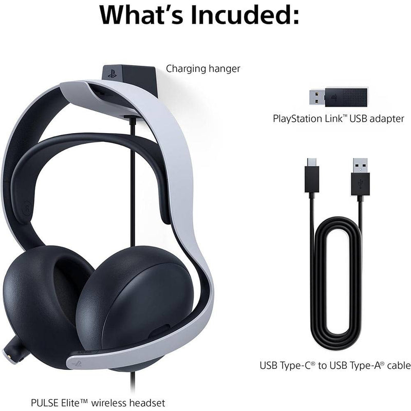 Auriculares inalámbricos Sony Pulse Elite blancos PS5