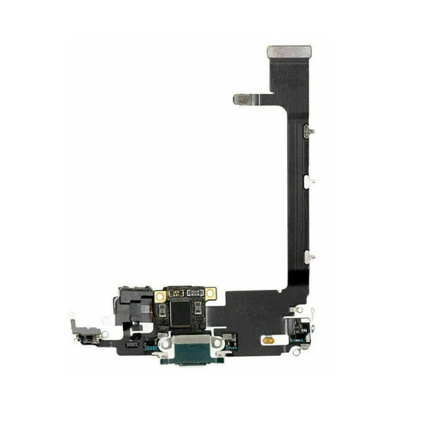 Flex Conector Carga iPhone 11 Pro Max Verde con PCB