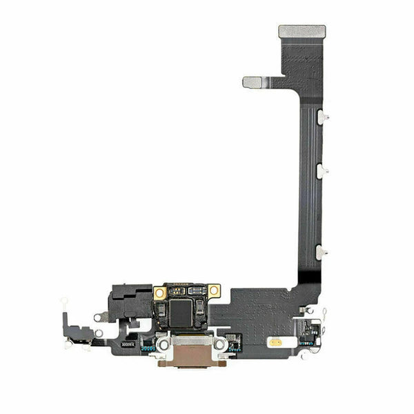 Connettore di ricarica flessibile iPhone 11 Pro Max Gold con PCB