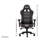 Gaming-Stuhl Next Level Racing ProGaming-Stuhl Black Leather Edition Schwarz